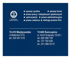 Kancelaria Radcy Prawnego Marta Czternastek oferuje usługi prawne