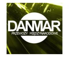 Od 60 euro DAN-MAR transport międzynarodowy Polska-Niemcy-Holandia-Belgia