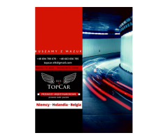 TopCar bus do Niemiec, Holandii,Belgii