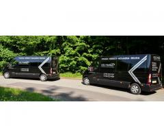 TRANSPORT OSÓB I PACZEK POLSKA NIEMCY HOLANDIA BELGIA