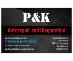 PK Autorepair Polski warsztat w Smethwick